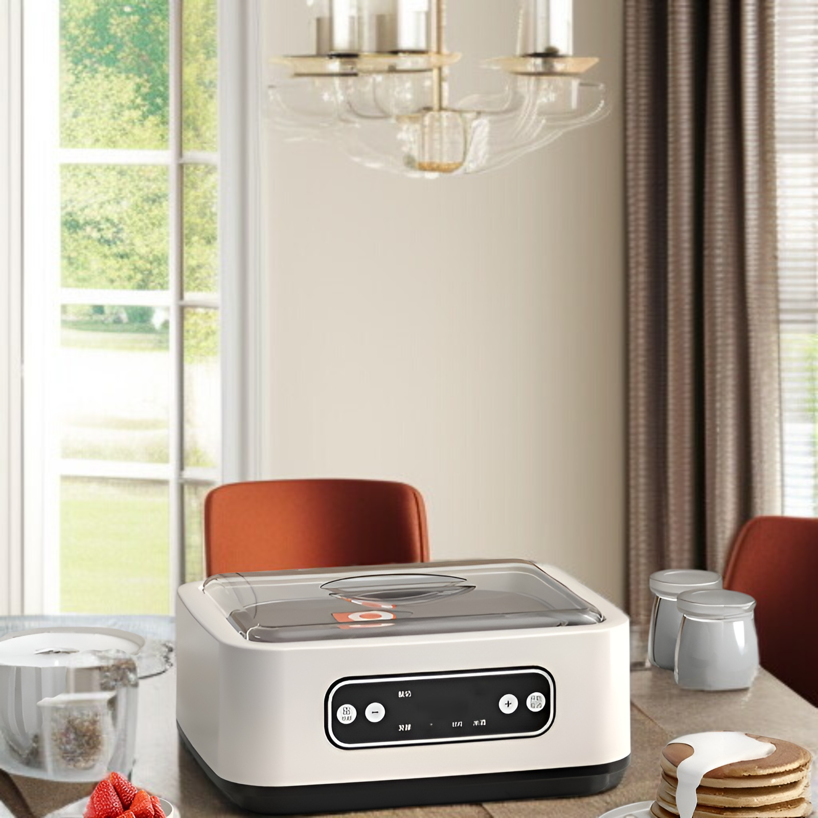 ヨーグルトマシン 家庭用全自動多機能ステンレス製米酒納豆インテリジェント恒温発酵機ヨーグルト