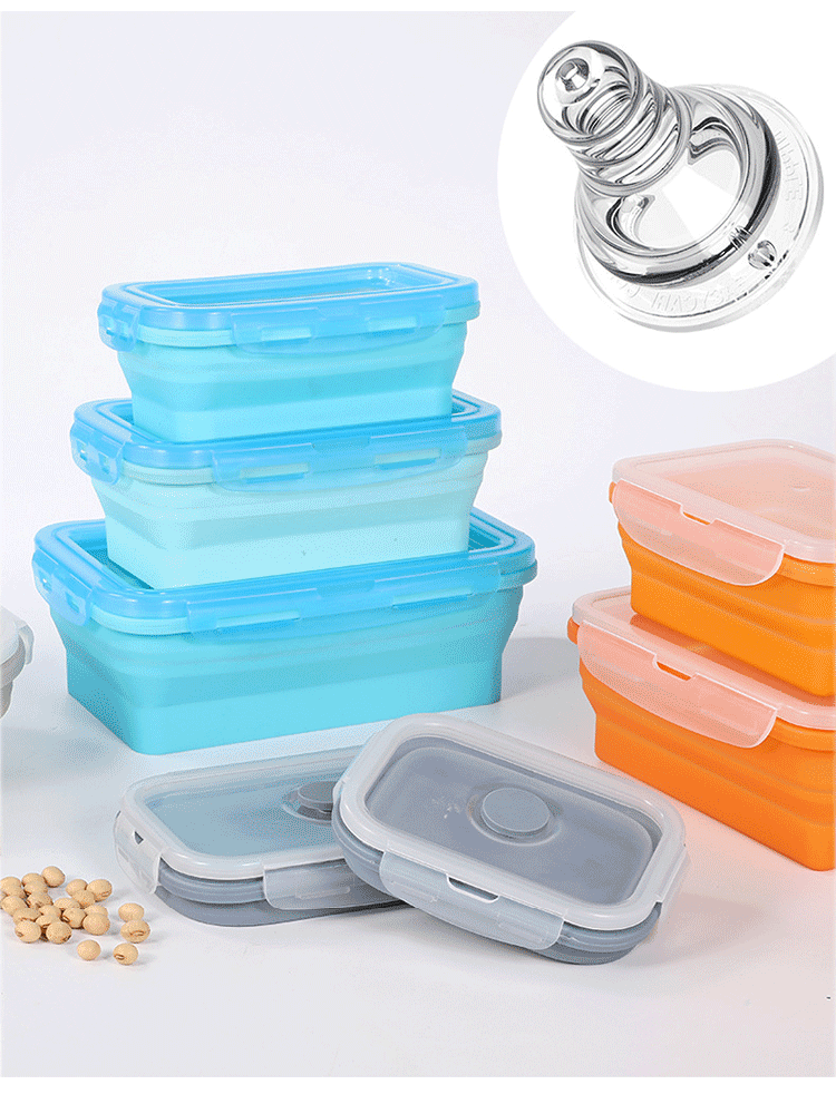 アウトドアで使用する折り畳み弁当箱