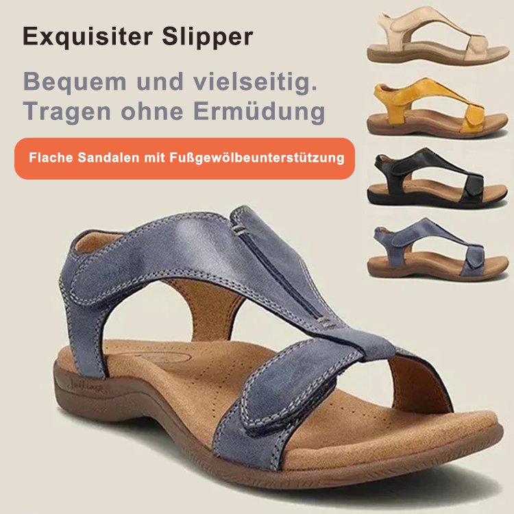 Flache Rebound-Komfortsandalen