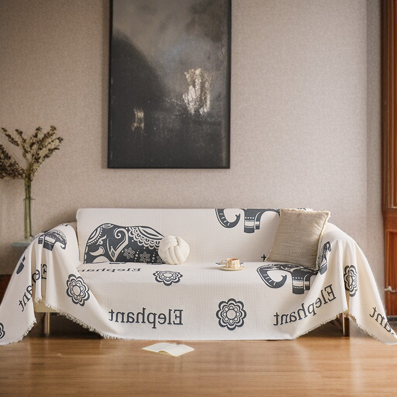 양면 풀커버 소파커버 전체 이미지