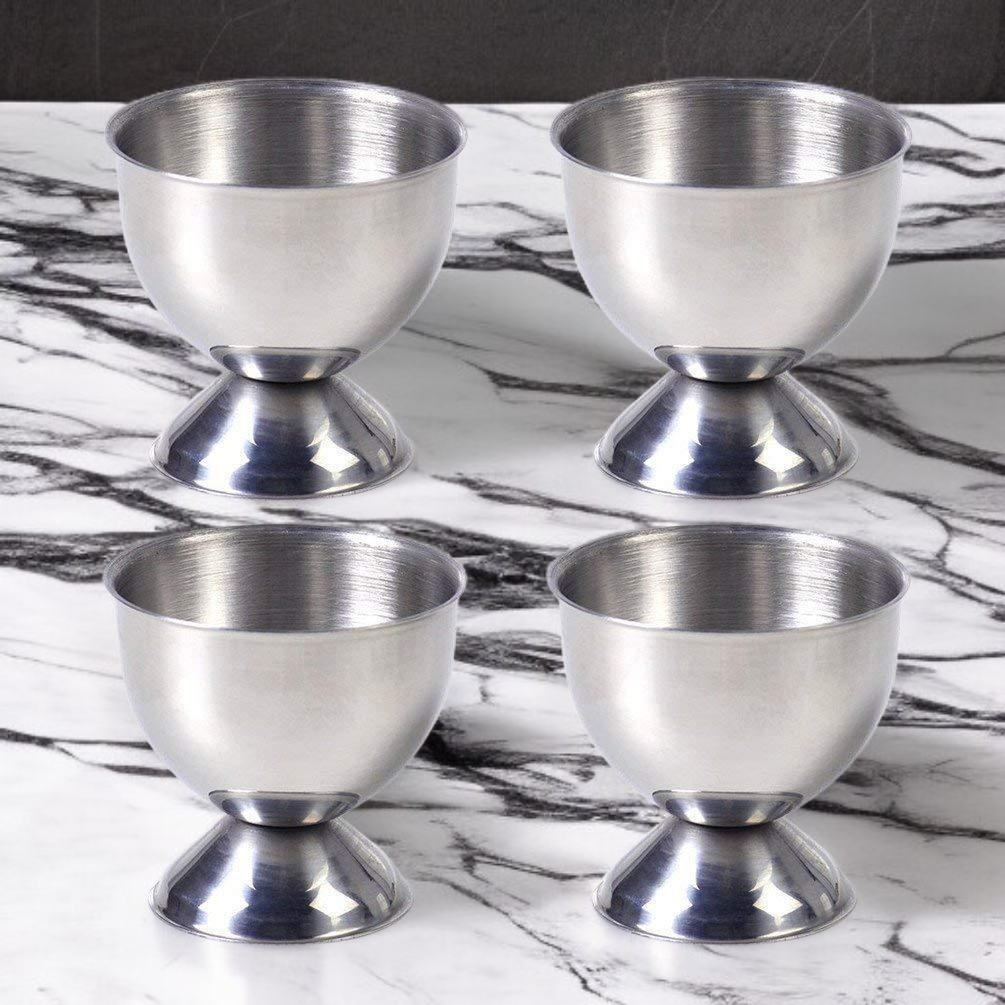 Praktischer Eierständer aus robustem Edelstahl