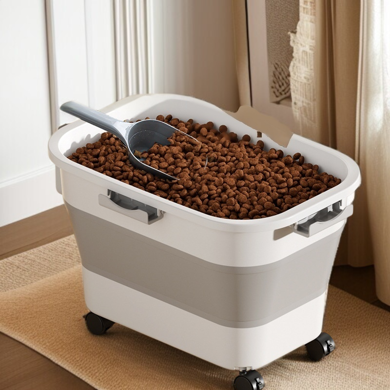 주방에서 곡물보관함 활용 예시