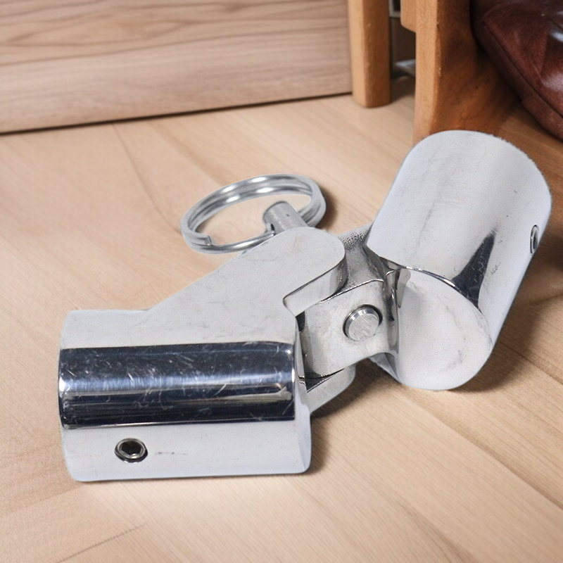 サンシェード用金管パイプコネクターの取り付け例