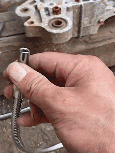 Elastyczny wkrętak z metalowym trzpieniem - przekierowanie