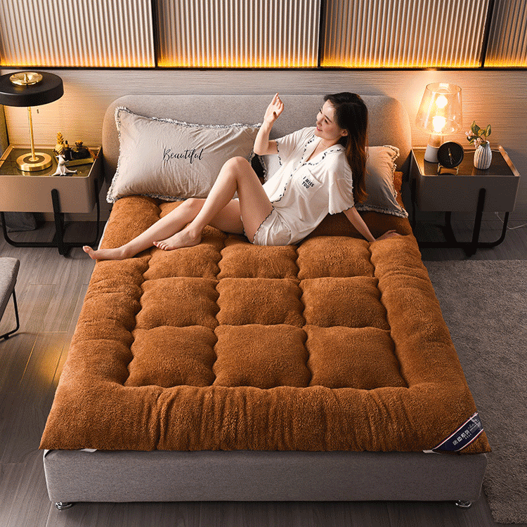 極厚極暖ラムズフリース敷パッド