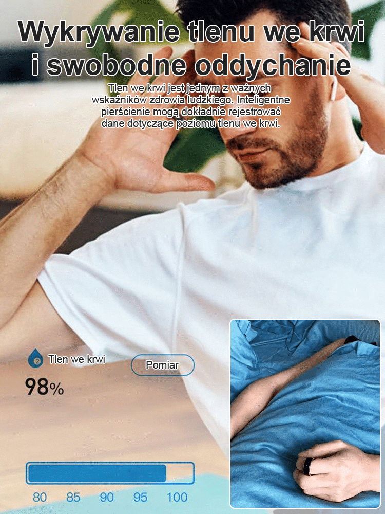 Pierścień zdalnego sterowania】 Pierścień sterowania Bluetooth telefonu komórkowego