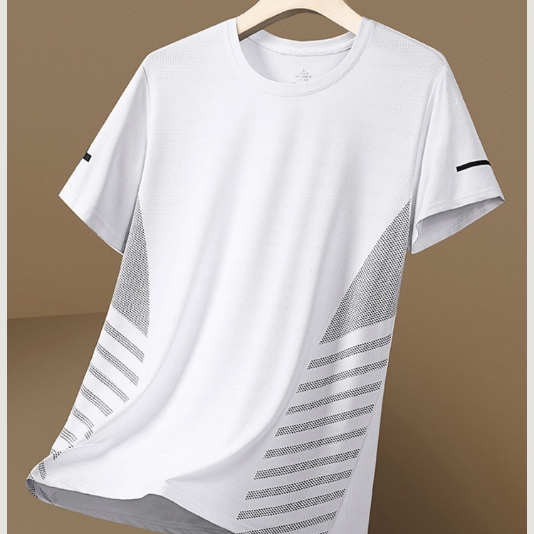 アイスシルクTシャツメンズ夏薄手速乾