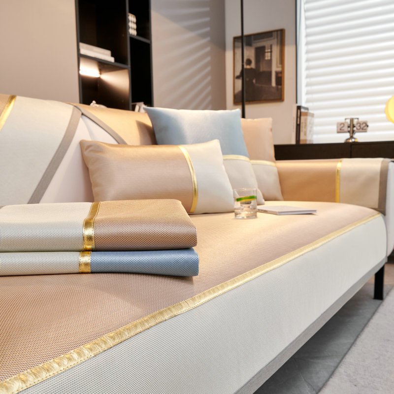 현대 미니멀 스타일 논슬립 아이스 소파 커버