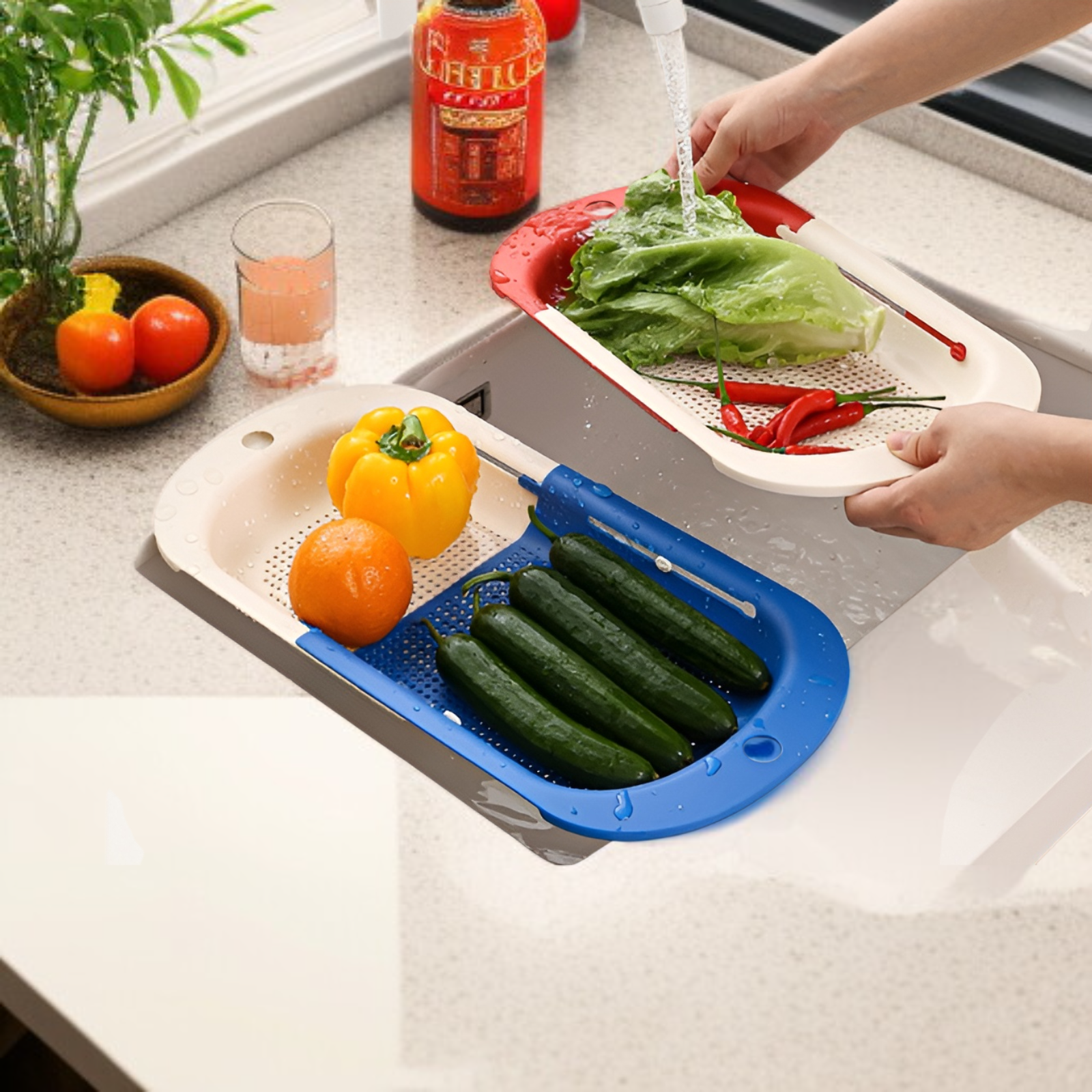 フィルター付き排水バスケットの詳細