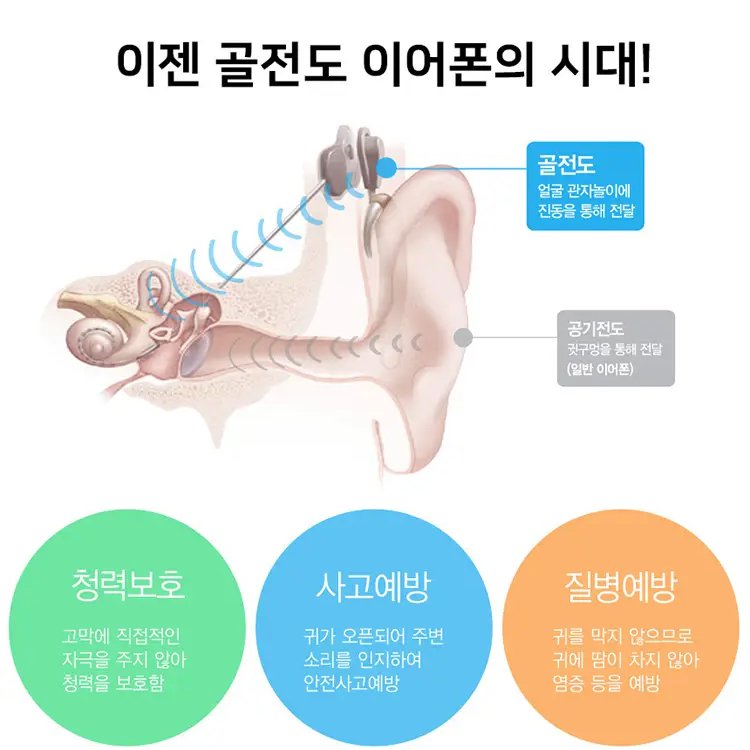 후크형 블루투스 이어폰