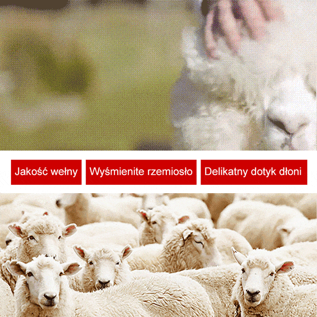 Luźny sweter z kaszmiru