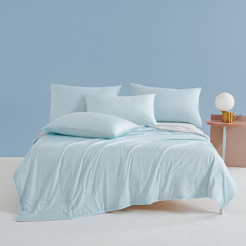 深い眠りをサポートする冷感掛け布団