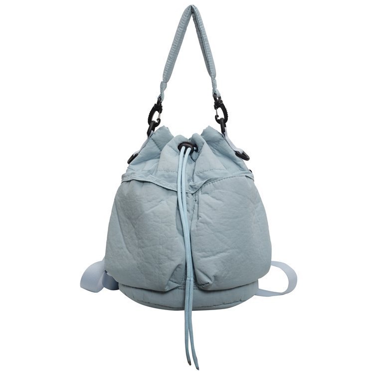 【다양한 착용 방법】방수 경량 다중 포켓 작은 복주머니 가방