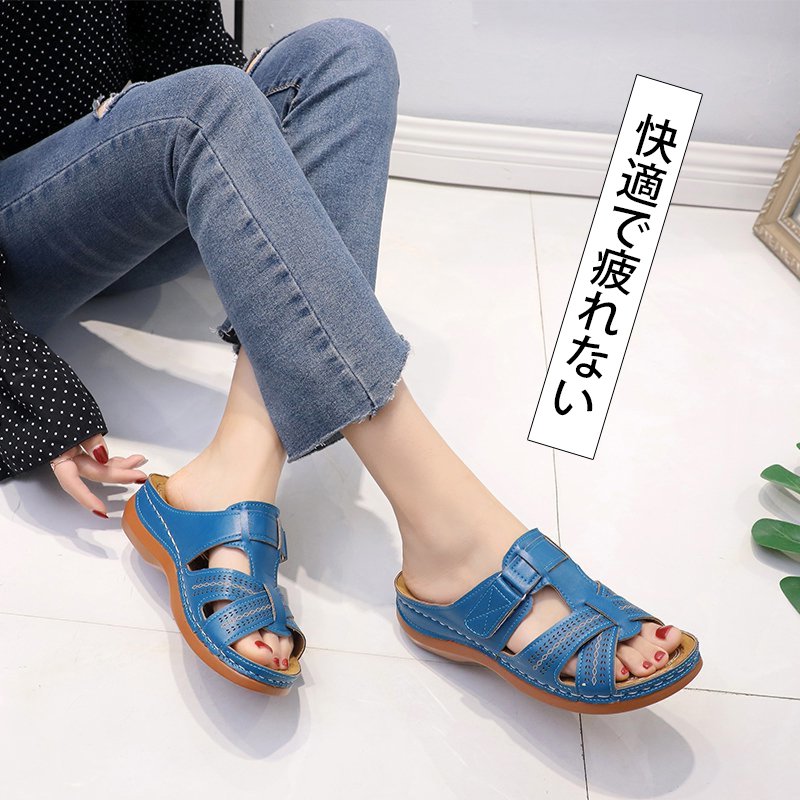 姿勢矯正厚底サンダル