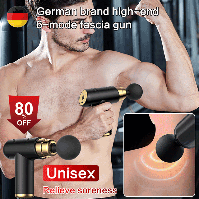 German brand high-end 6-mode fascia gun 