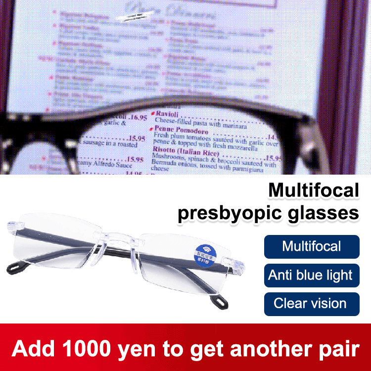 Autozoom reading glasses
