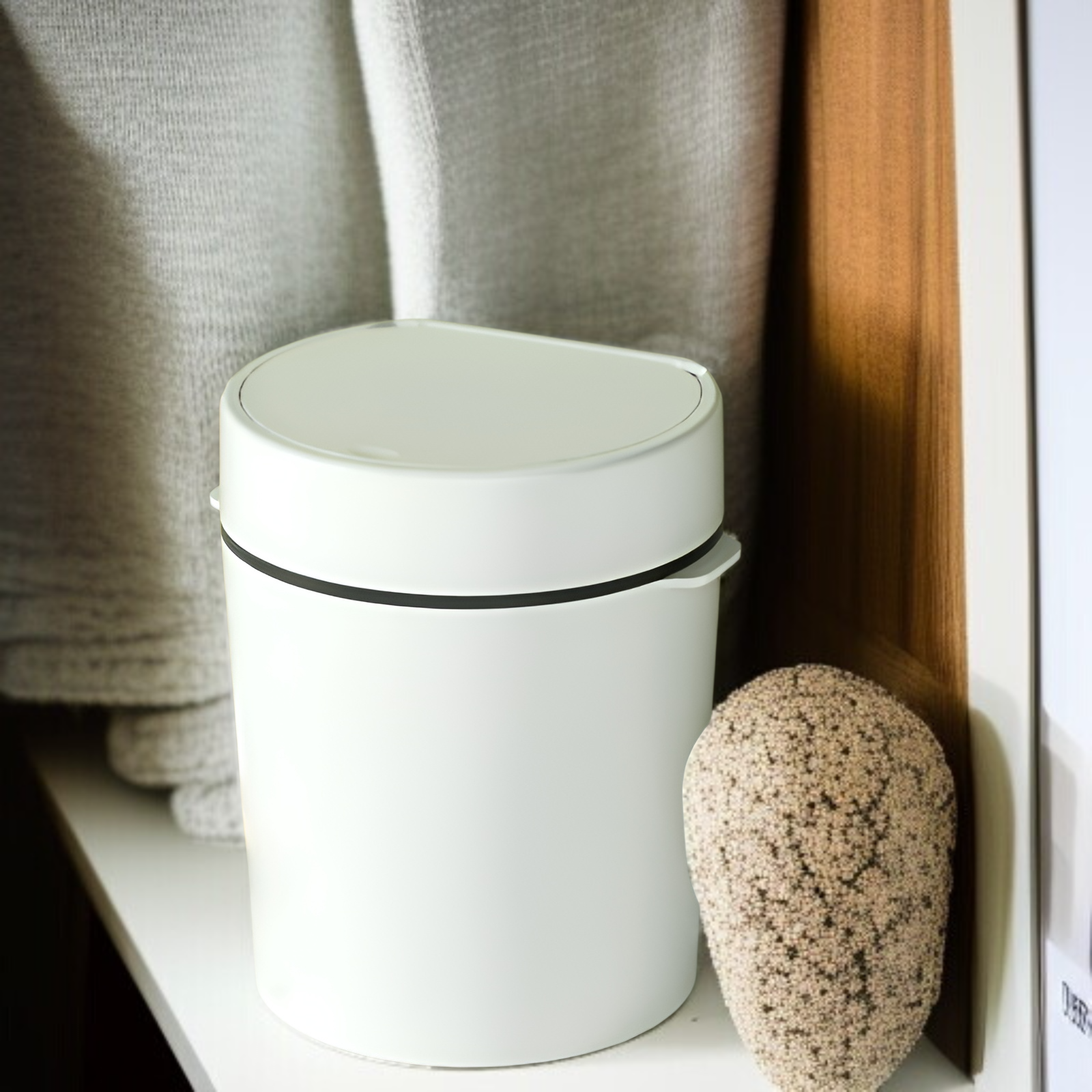 おしゃれなリビング収納ゴミ箱