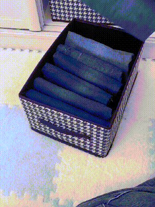 Swallow gird foldable storage box