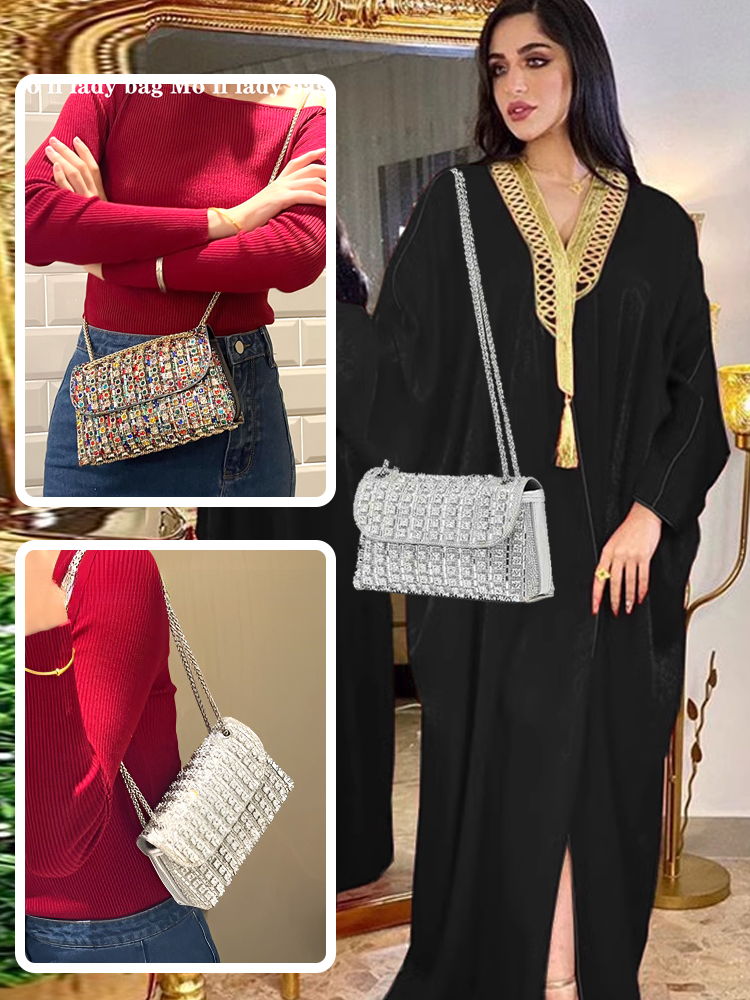 حقيبة يد إيطالية محدودة الإصدار مزينة بمجوهرات