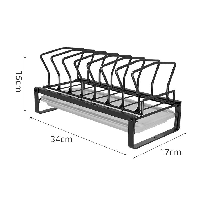 ブラック（お皿収納）
