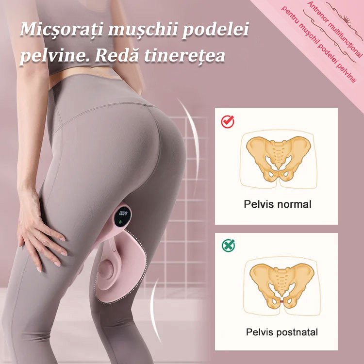 [Șold și picioare] Antrenor inteligent și reglabil pentru mușchii podelei pelvine