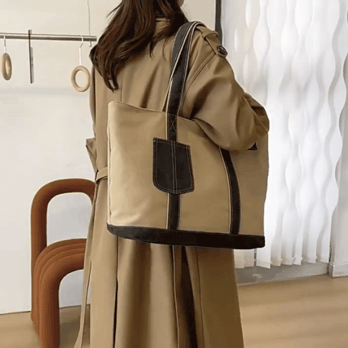 大容量キャンバスバッグ