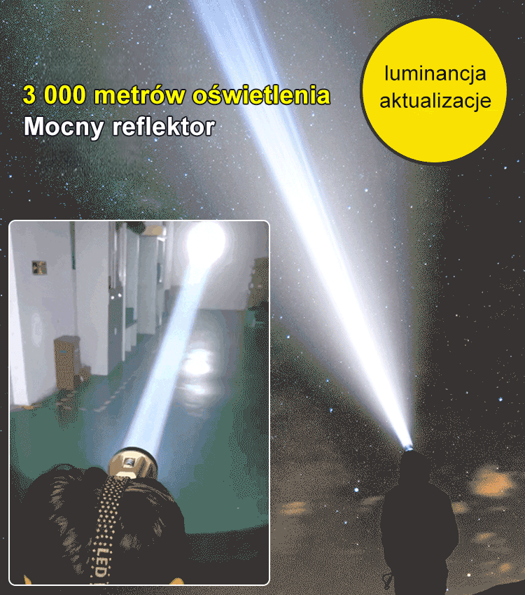 Niemiecki reflektor o dużej mocy