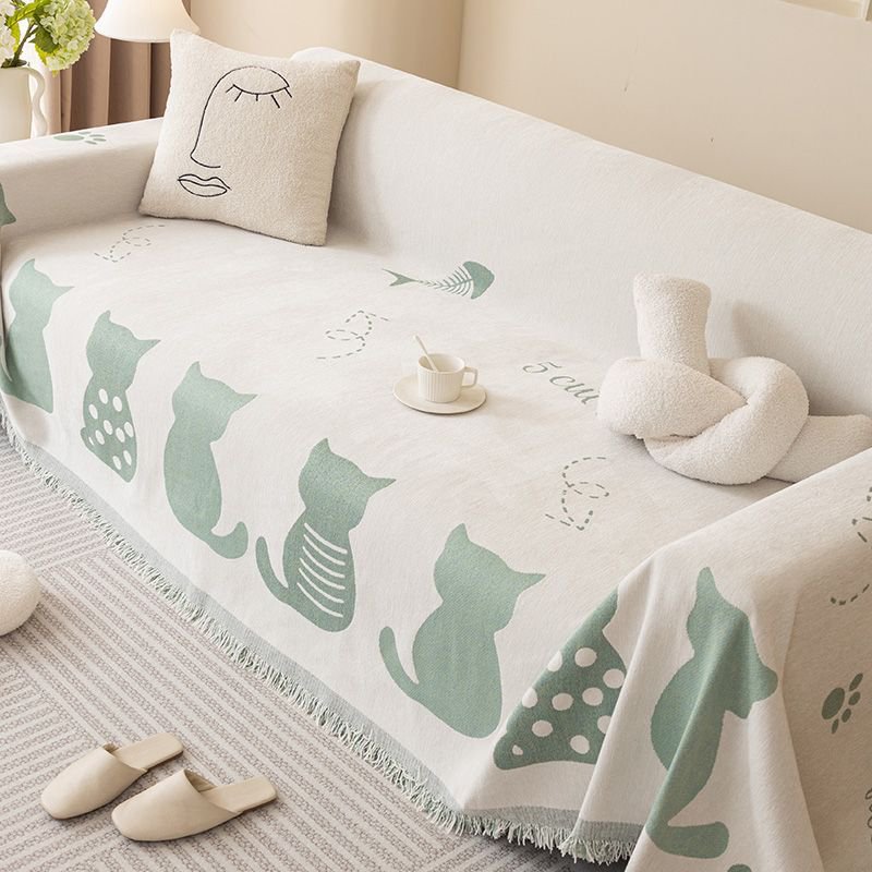 かわいいキャラクターソファカバー