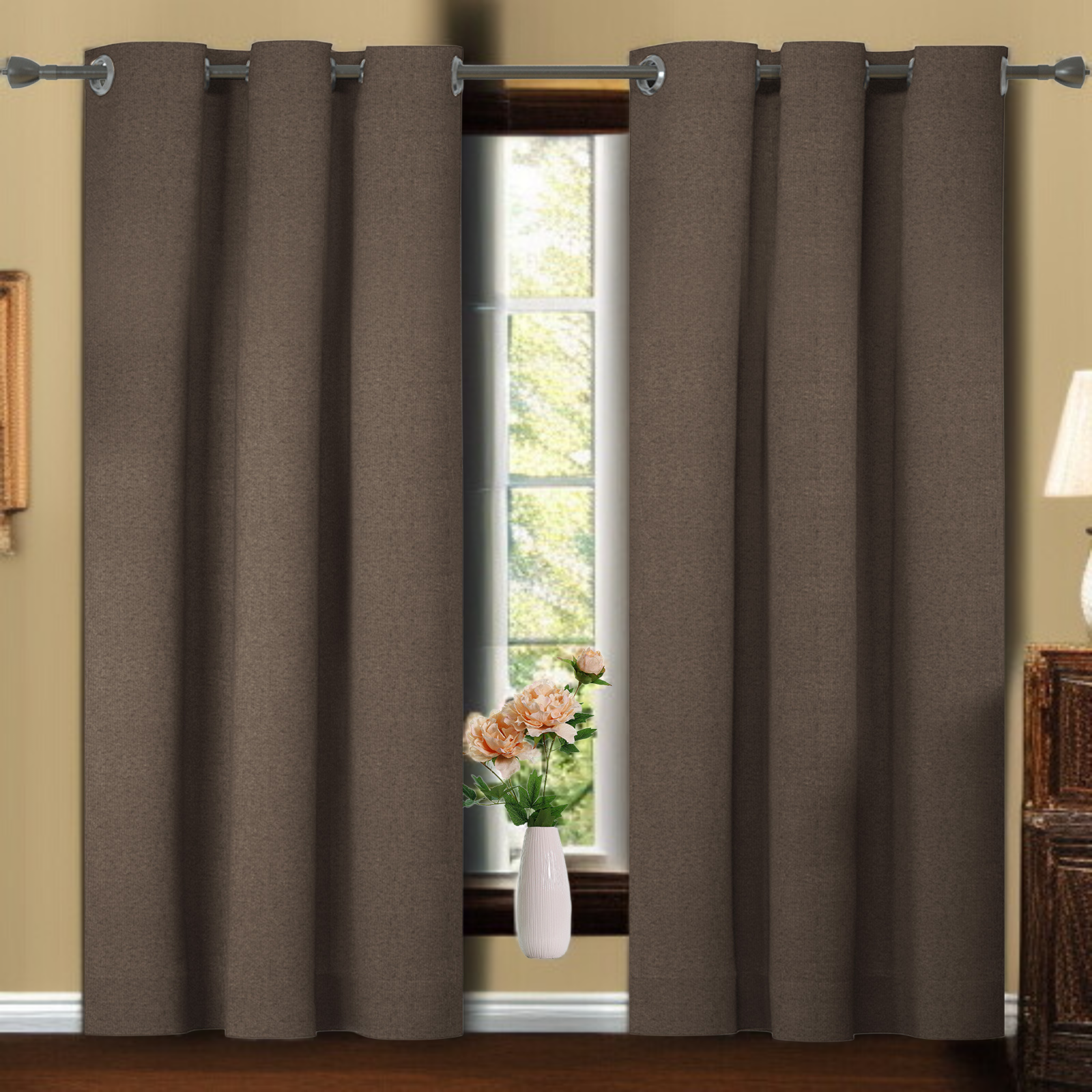 省エネ効果のある遮光カーテン