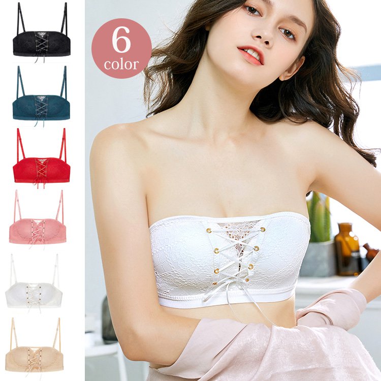 ストラップレスブラ