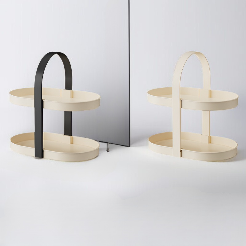 多層ティーカップ収納ラックの全体写真