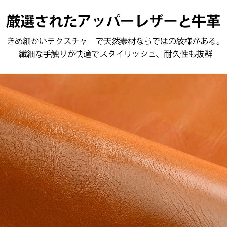 3層牛革肩掛け/斜掛けバッグ