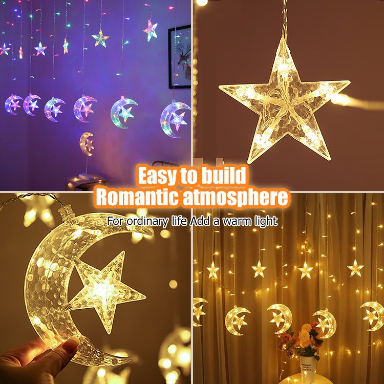 Explosive led Star and Moon Lighting