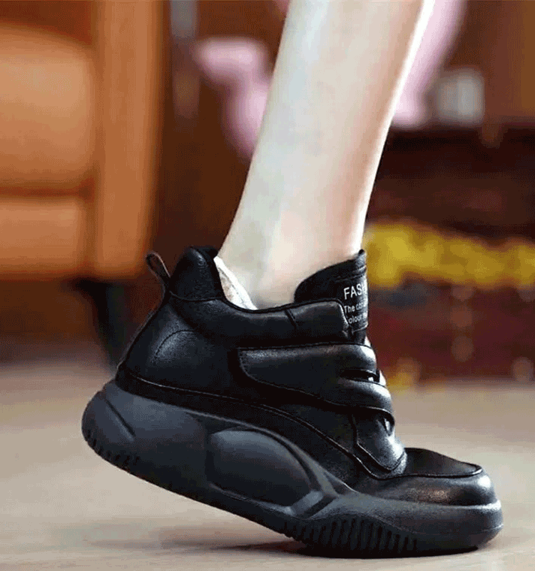 Thick sole martin boots