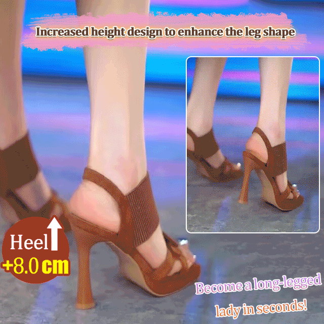 Women's summer fashion stiletto high heels