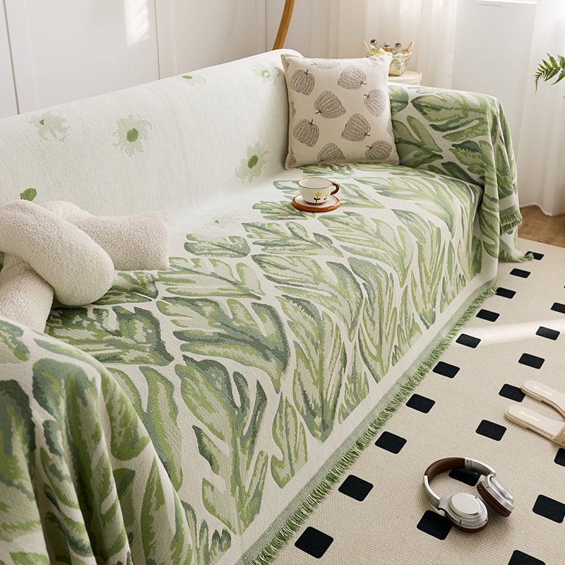 鄉村風花卉圖案沙發套