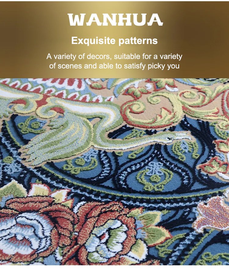 Dywan Mandala okrągły – orientalny wzór