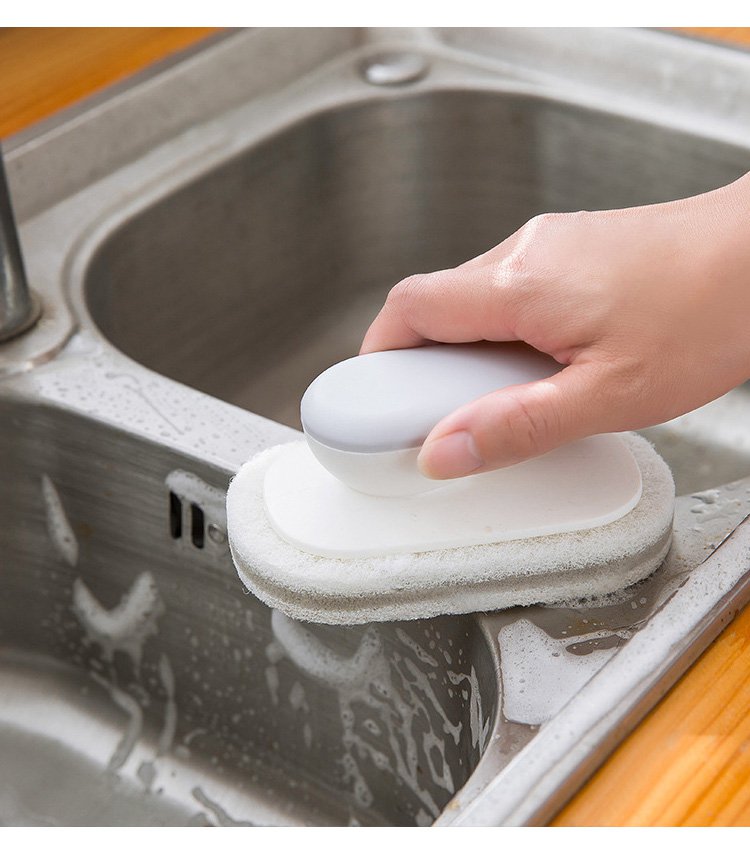 耐久性の高いハンドル付きスポンジ素材