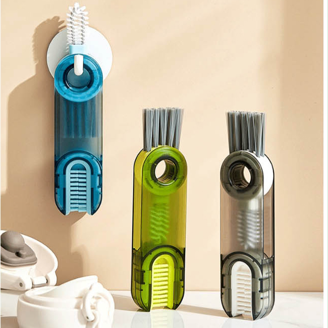 Drei in einem flexiblen Becherabdeckungsbürste