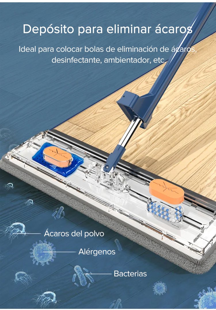 Limpieza rápida con trapeador de nuevo estilo