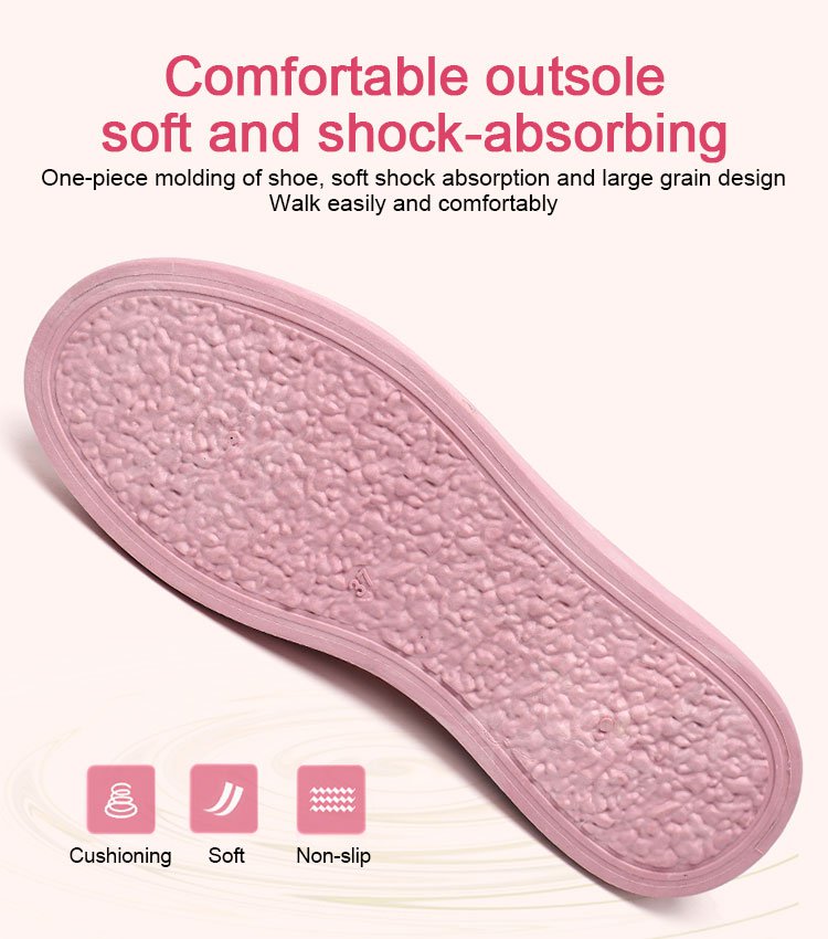 Women‘s breathable fly-knit shoes slip-on shoes