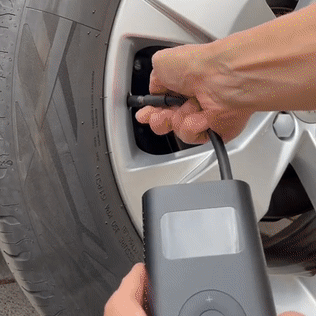 Cyfrowa pompka samochodowa Mijia