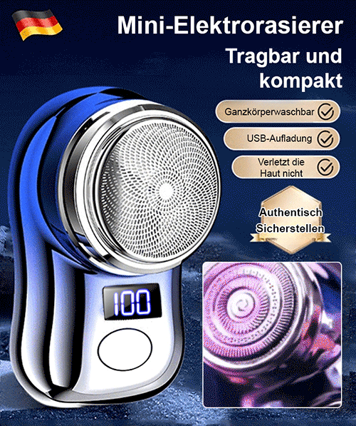 Tragbarer Rasierapparat