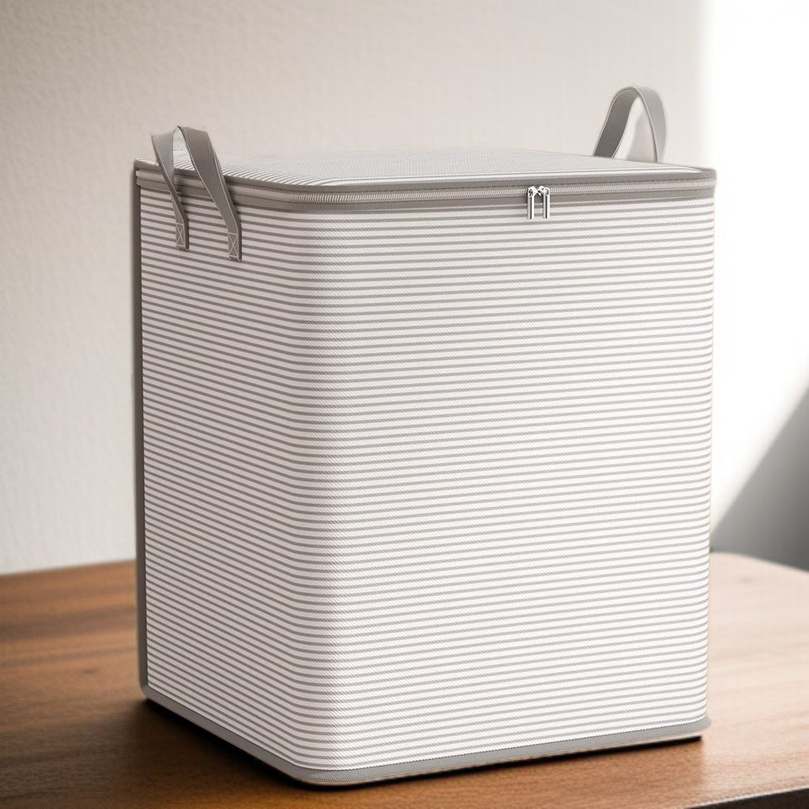 Spacious clothing and bedding storage solution