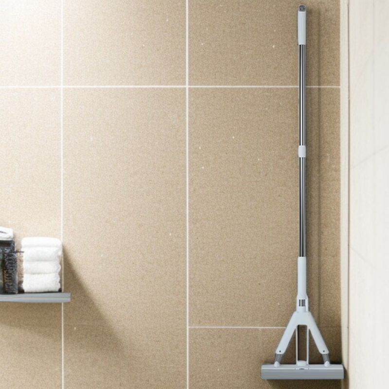 원터치 탈부착 기능의 밀대 사용법