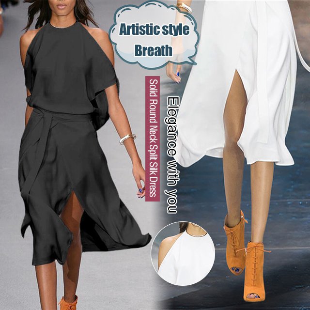 Sleeveless Split Sexy Dress