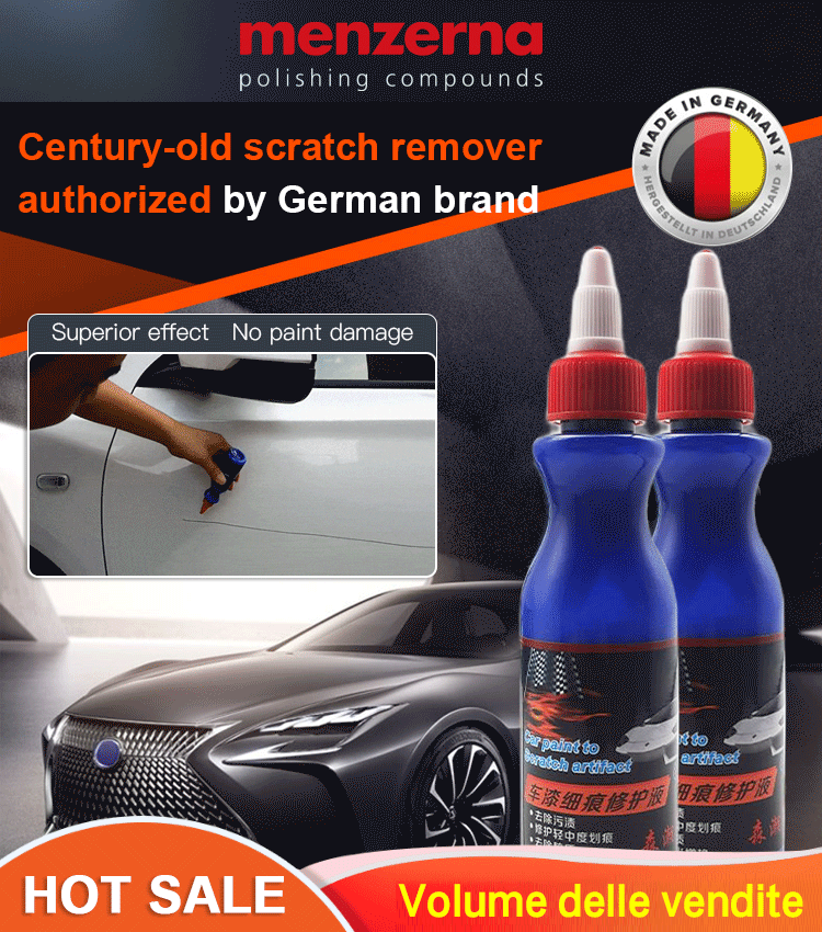 Century-old scratch remover authorized by German brand