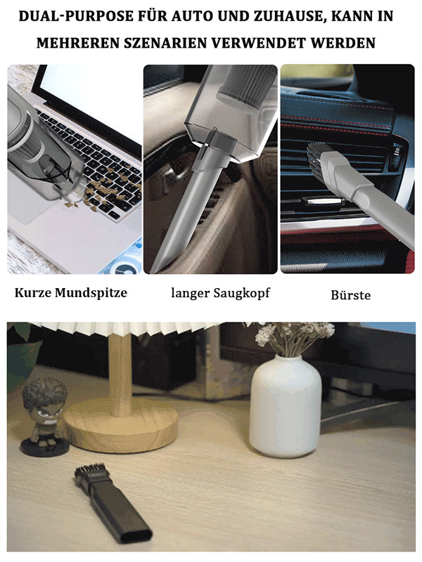 3-in-1-Akku-Multifunktions-Staubsauger