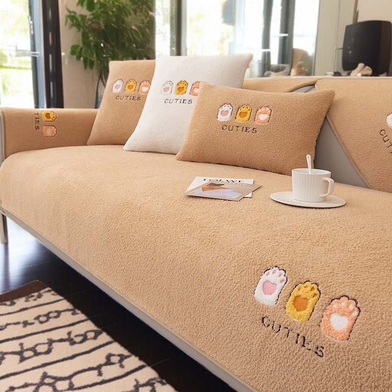 滑り止め機能付きプラッシュタオルクッション