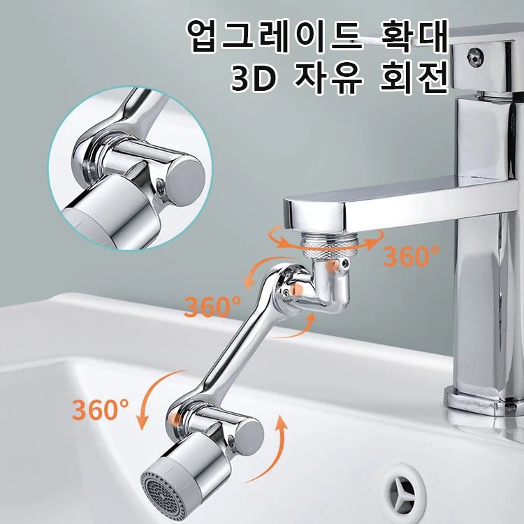 1080° 회전 다기능 니플